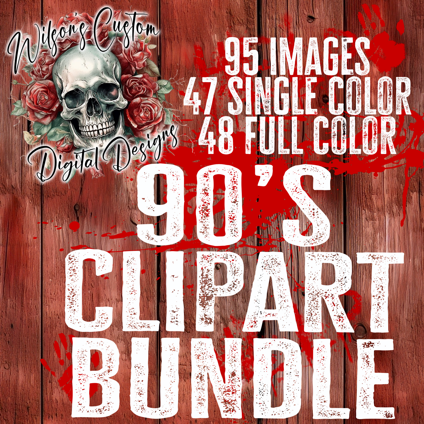 90’s clipart bundle!