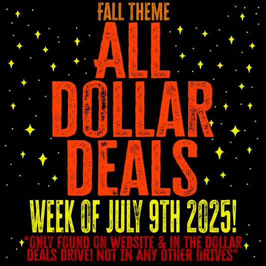 All dollar deals 7/9/25
