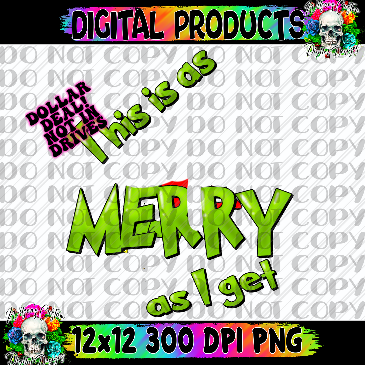 This is as merry as i get