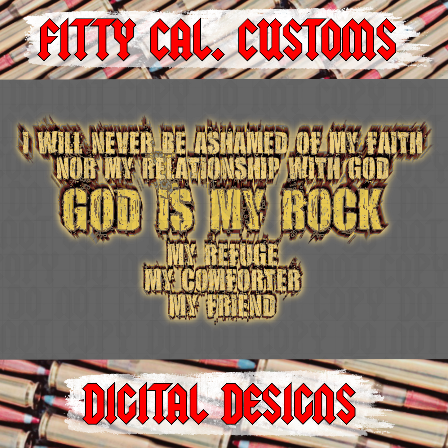 God is my rock