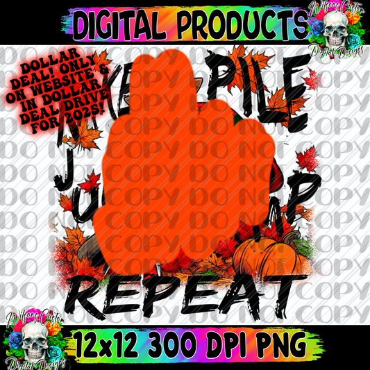 Rake pile jump repeat