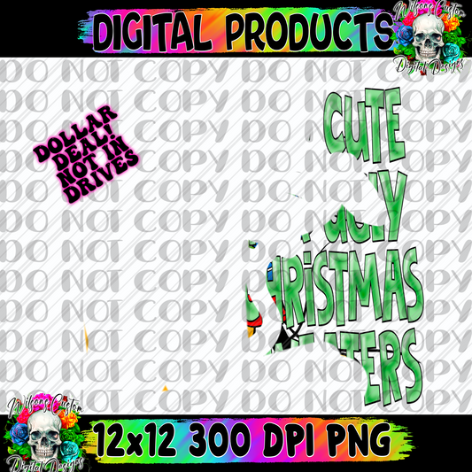 Too cute for ugly Christmas sweaters