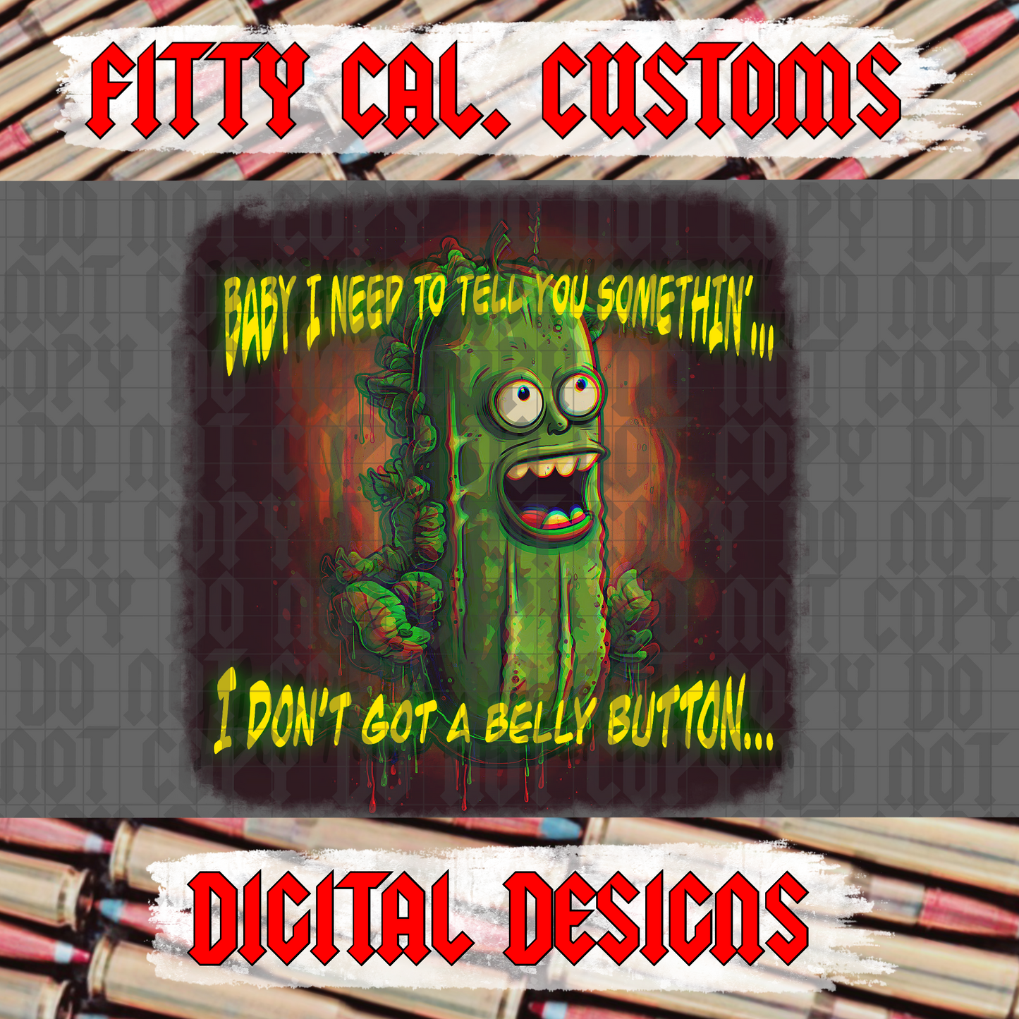 I don’t got a belly button