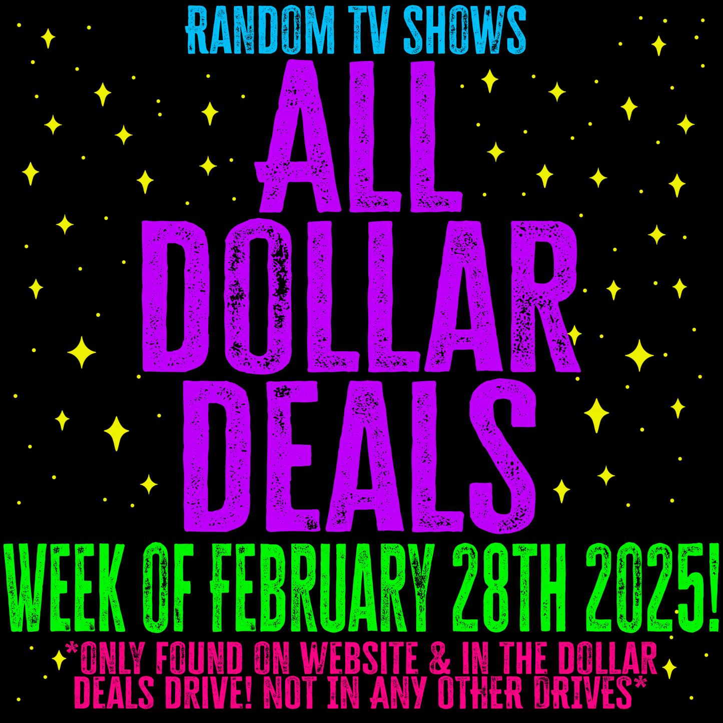 All dollar deals 2/28/25