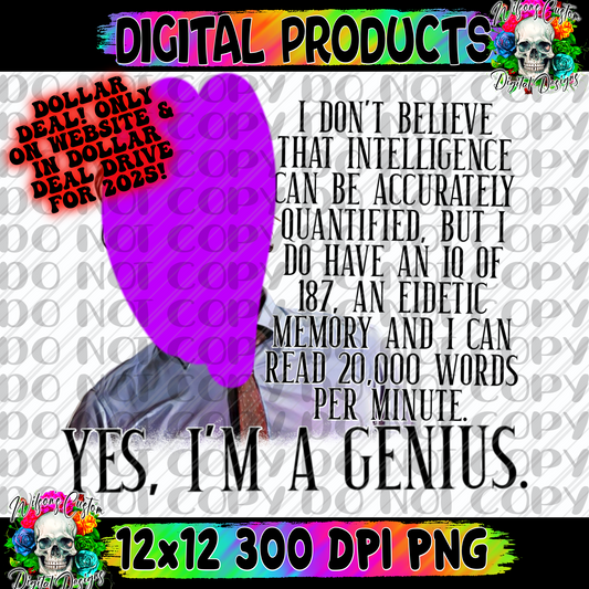 Yes im a genius criminal