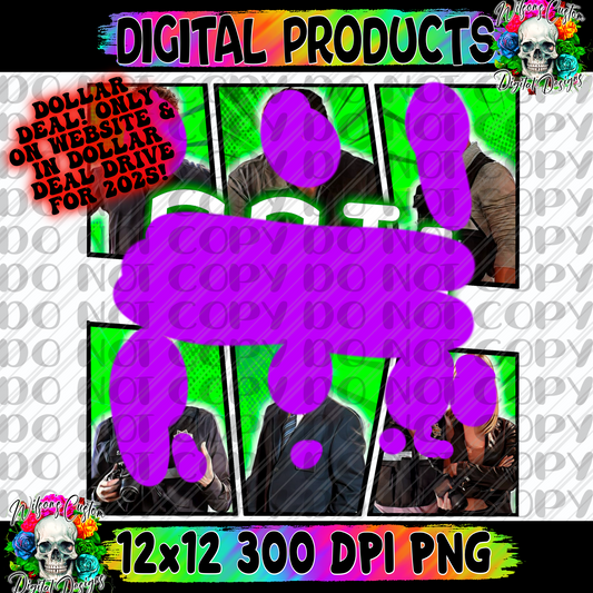 Investigation crime scene collage