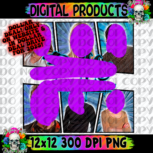 Buff vampire collage