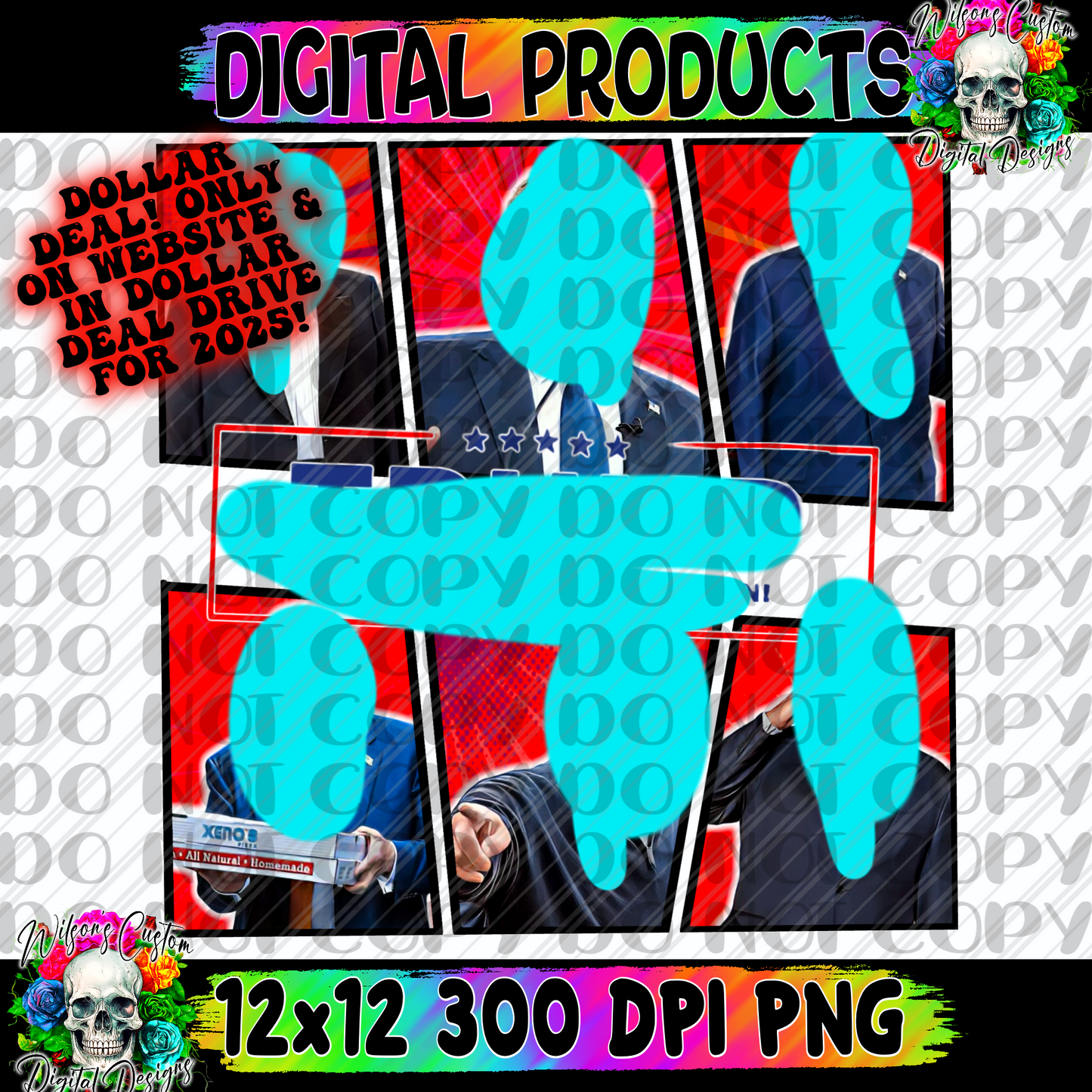 Trumpy collage