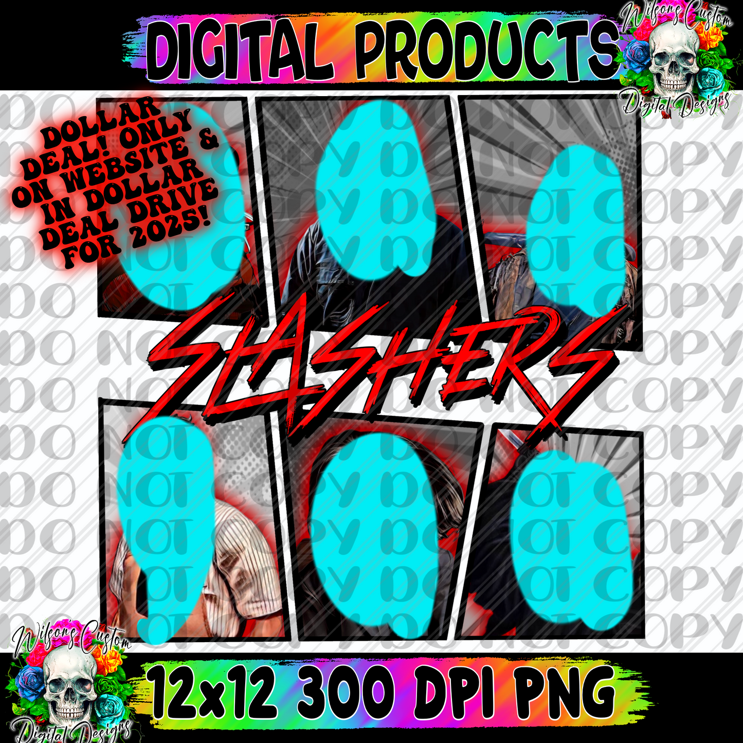 Slashers collage