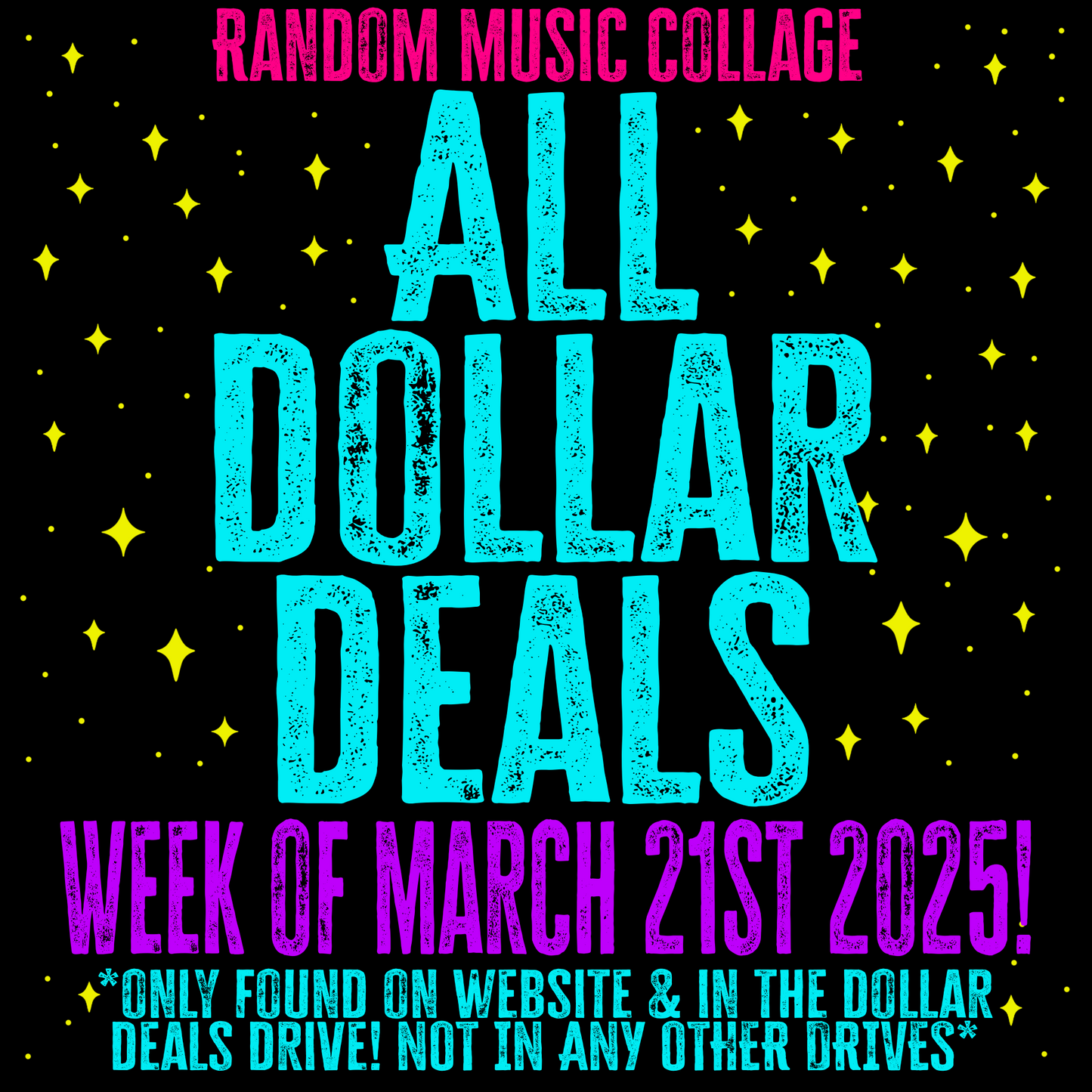 All dollar deals 3/21/25