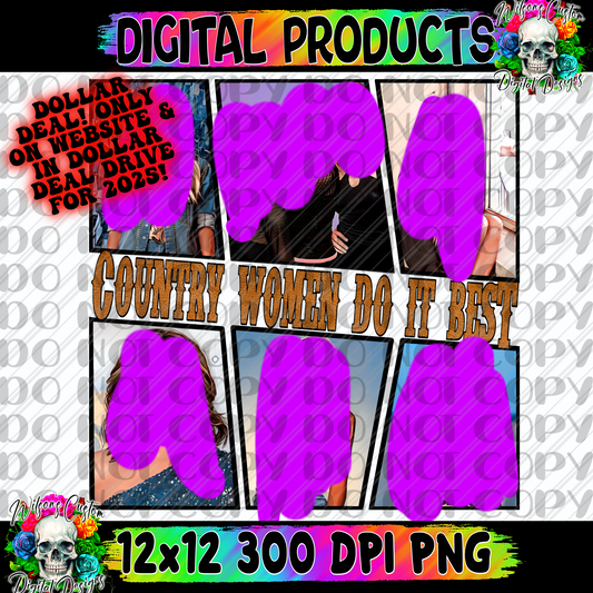 Country women do it best