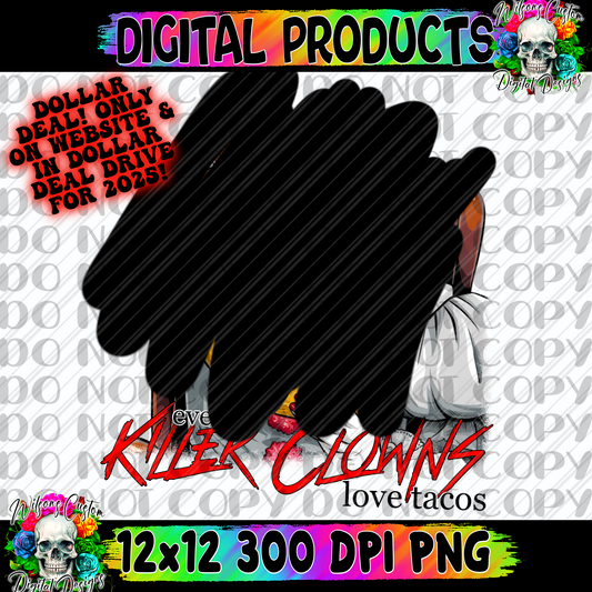 Even killer clowns love tacos