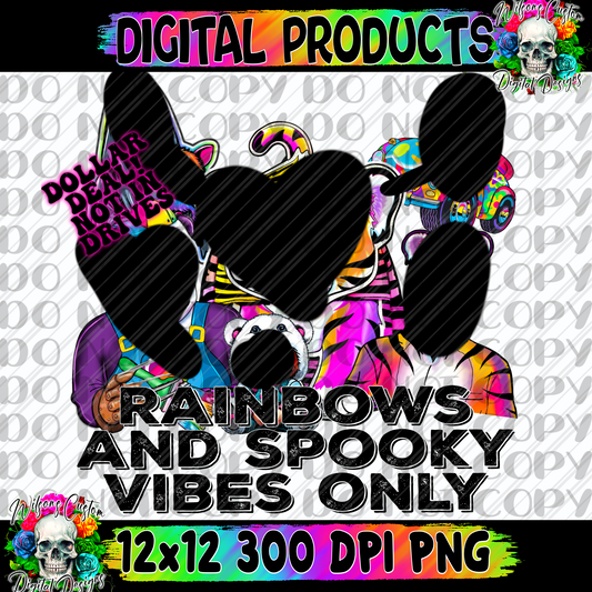 Rainbows and spooky vibes only