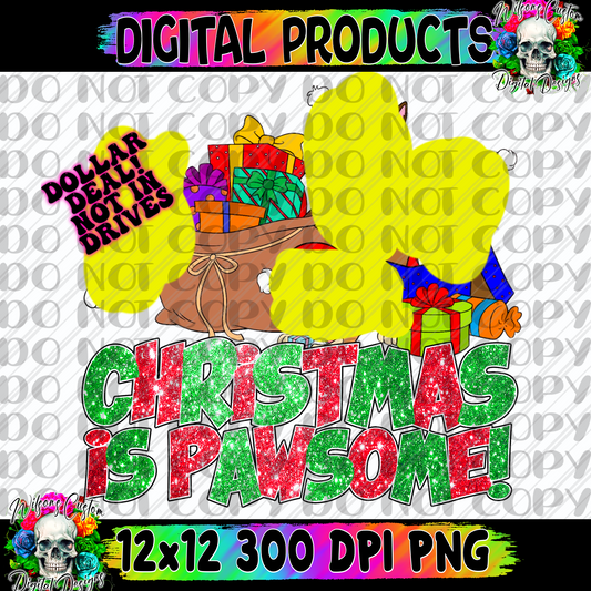 Christmas is pawsome