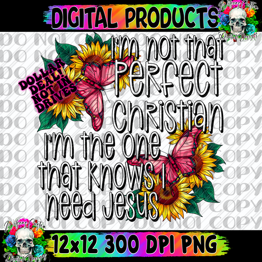 I’m not that perfect Christian