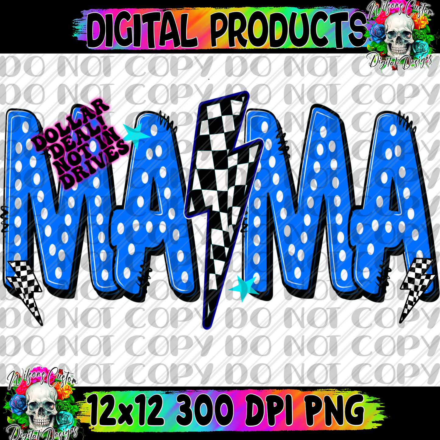 Blue mama