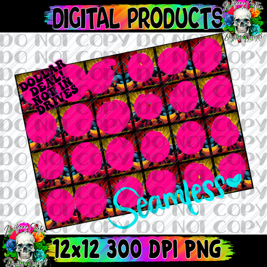 Seamless dp & wolf heart hands