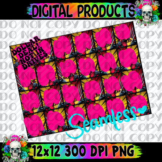 Seamless split faces dp & wolf