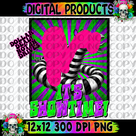 It’s showtime