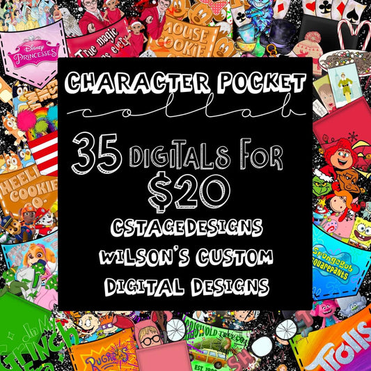 Characters pocket collab