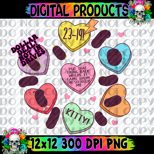 Monsters convo hearts