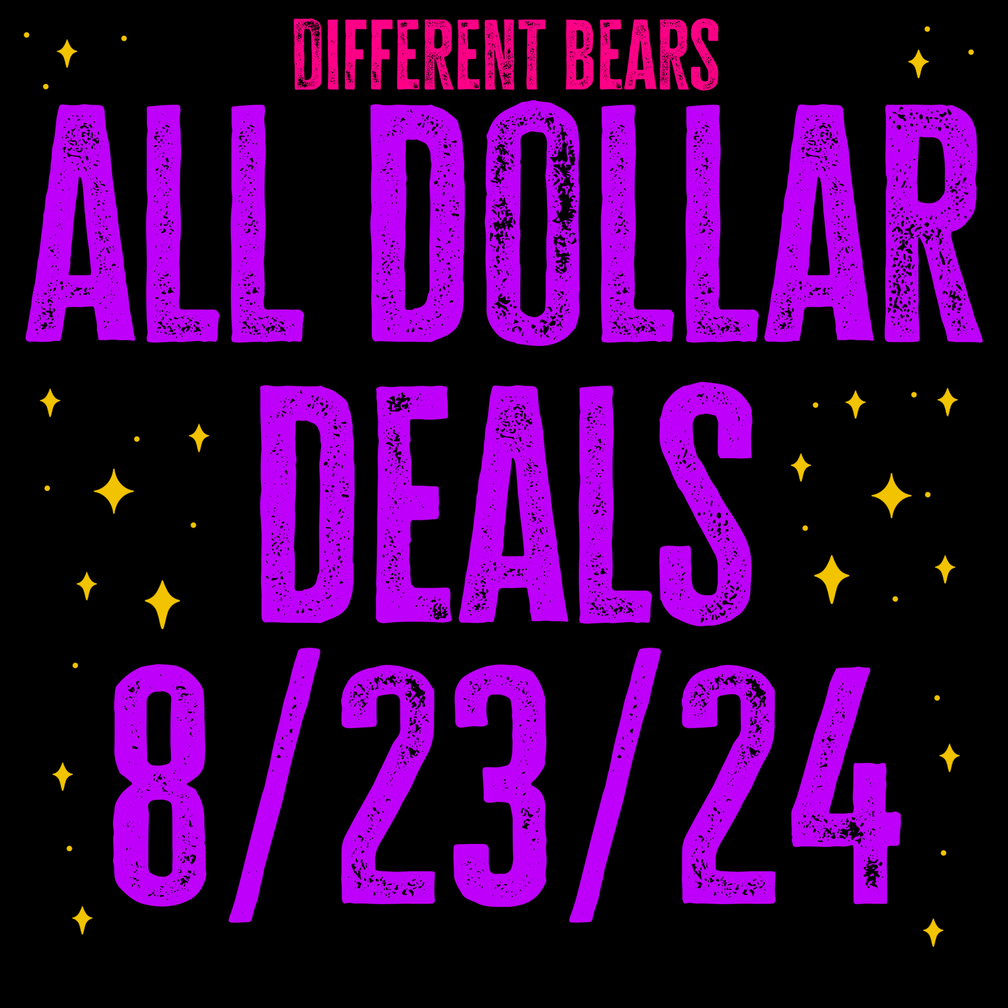 ALL DOLLAR DEALS 8/23/24
