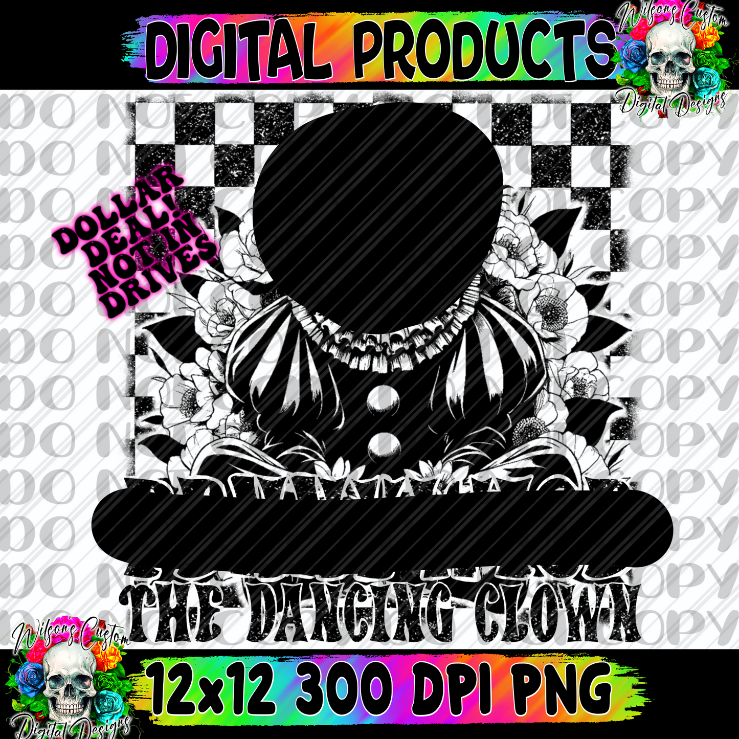 Dancing clown