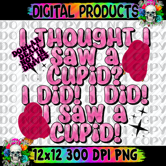 I saw a Cupid!