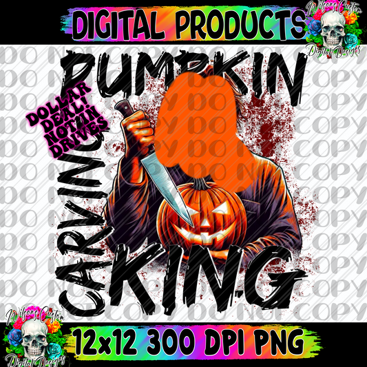 Pumpkin carving king