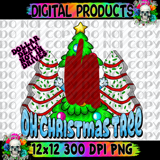 Oh Christmas tree blue