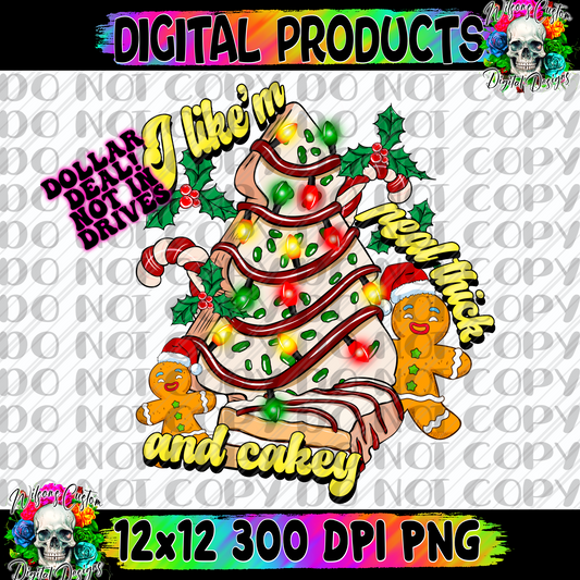 I like’m real thick and cakey