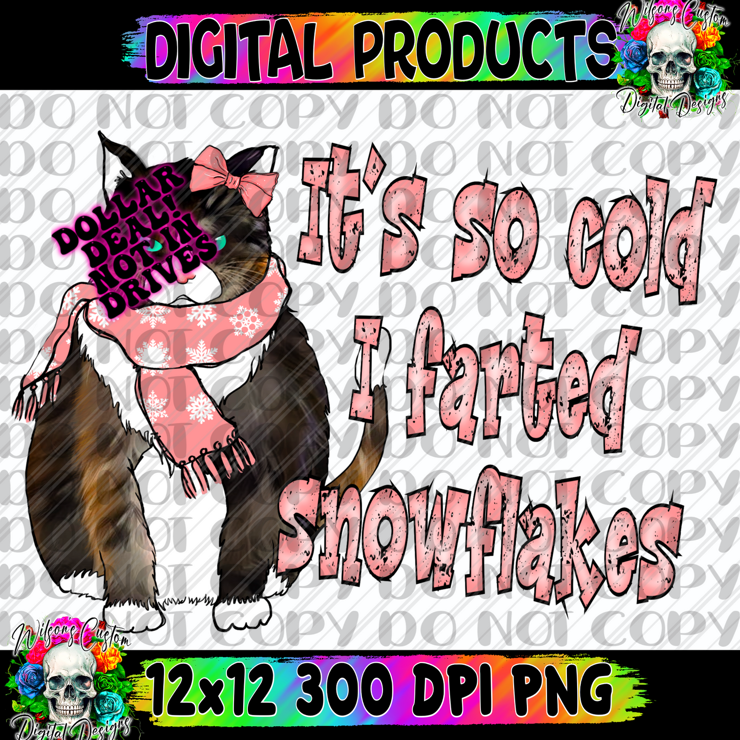 It’s so cold I farted snowflakes pink
