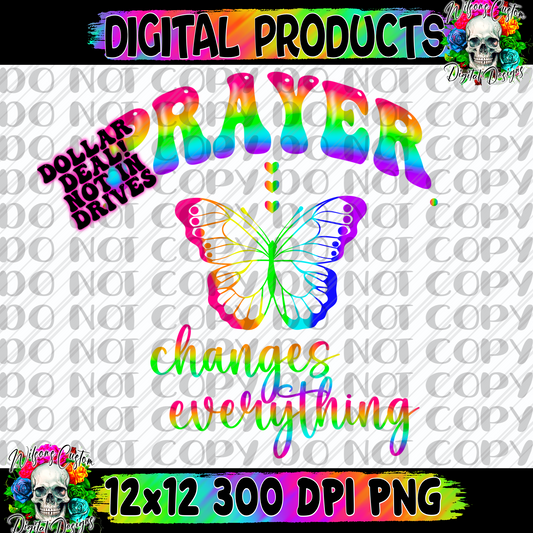 Prayer changes everything rainbow