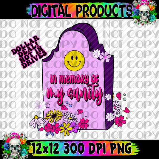 In memory of my sanity