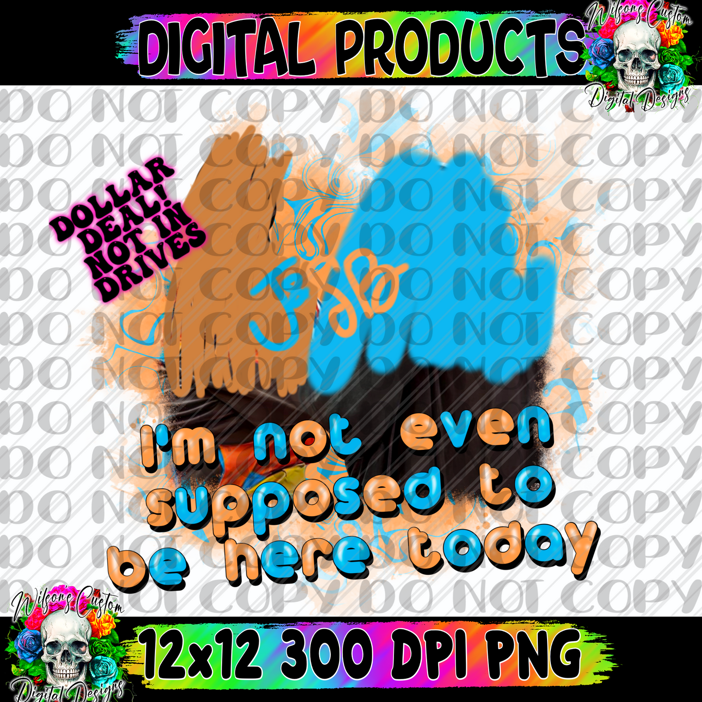 I’m not even supposed to be here