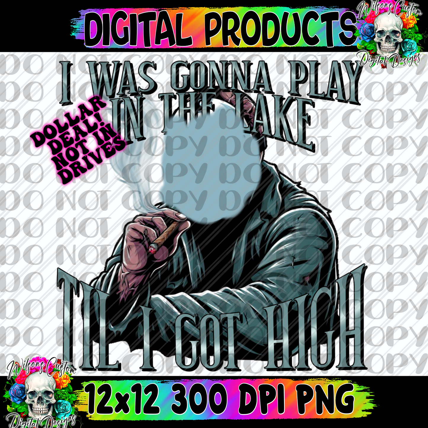 I was gonna play in the lake