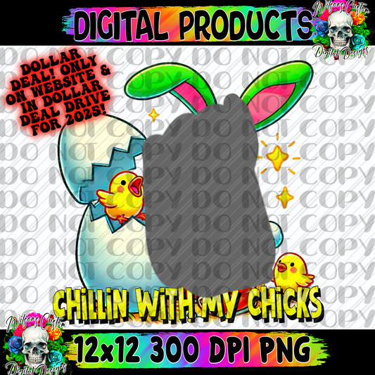 Chillin with my chicks