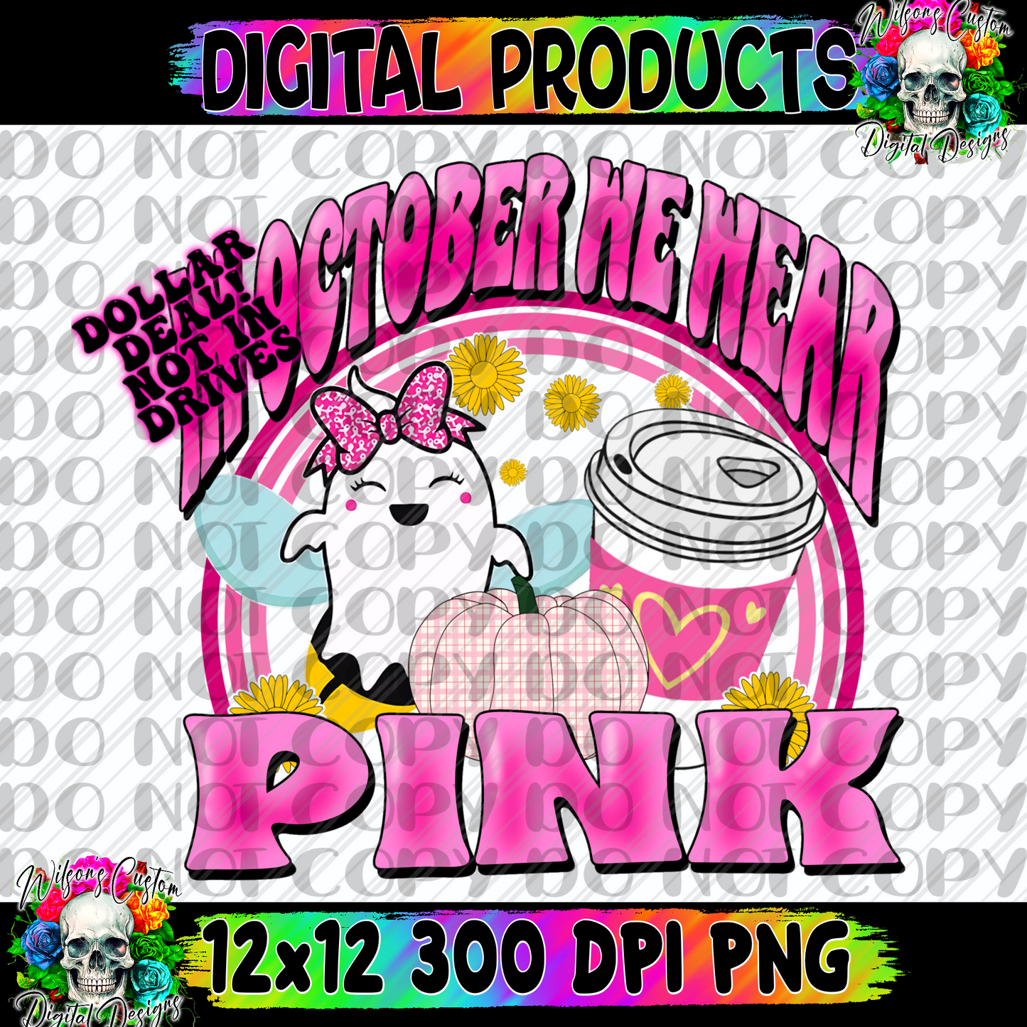 In October we wear pink