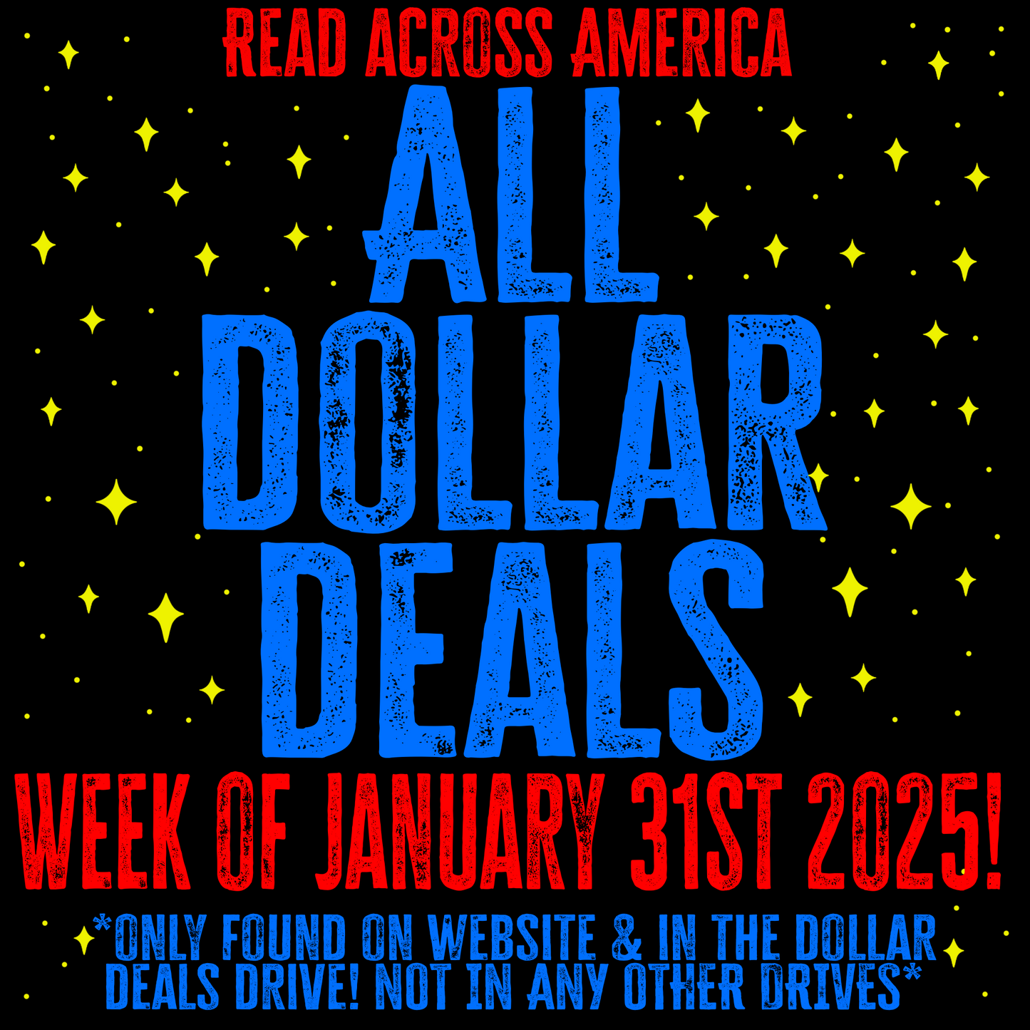 All dollar deals 1/31/25
