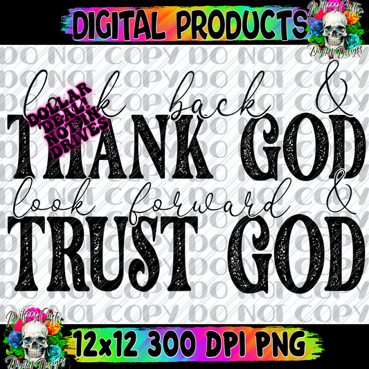 Look back and thank god