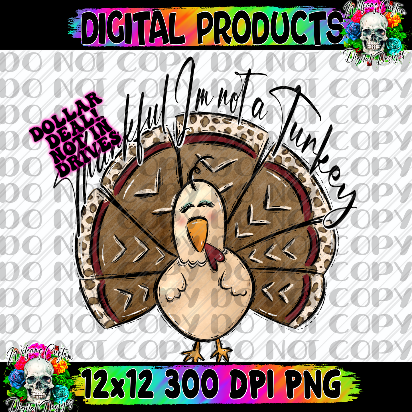 Thankful I’m not a turkey