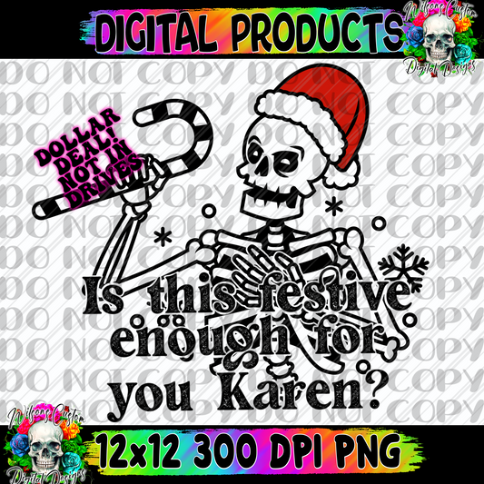 Is this festive enough for you Karen