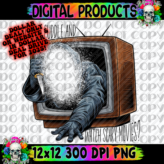 Wanna cuddle and watch horror movies