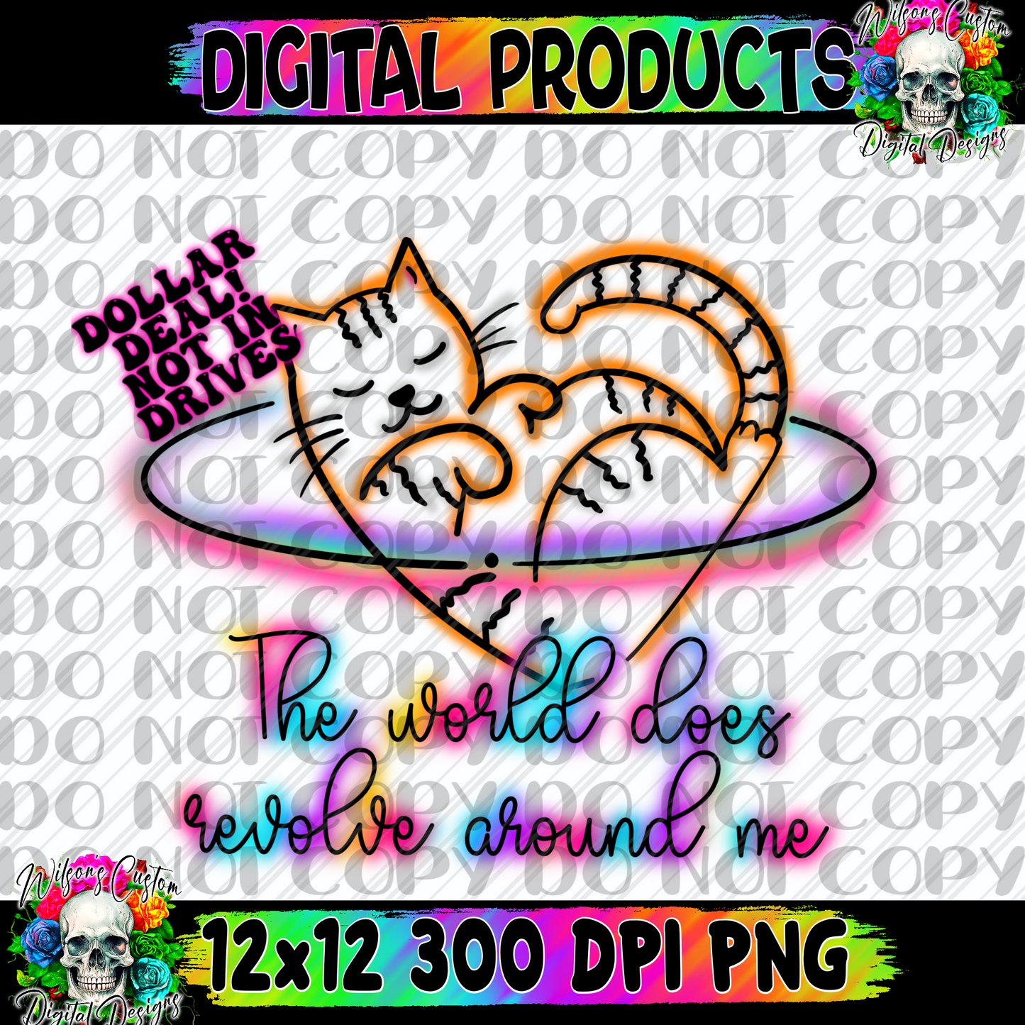 The world does revolve around me