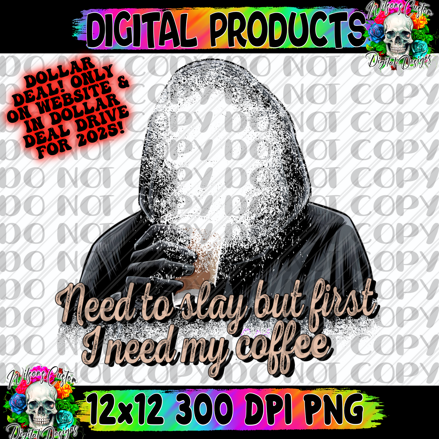 Slay but first coffee