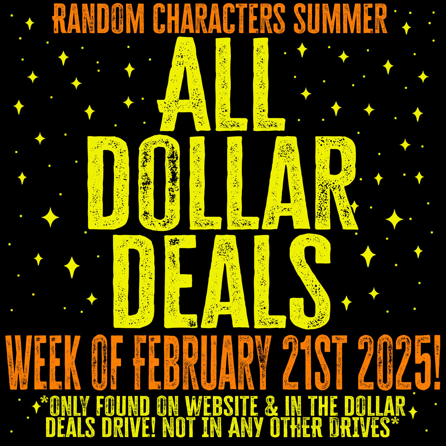 All dollar deals 2/21/25