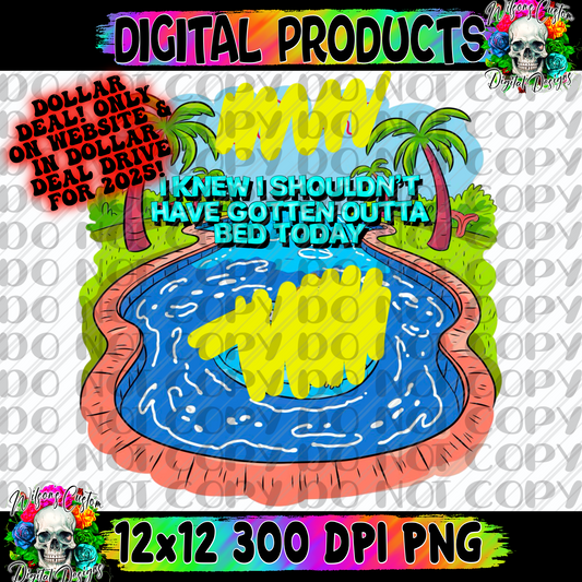 I knew I shouldn’t have got out bed today