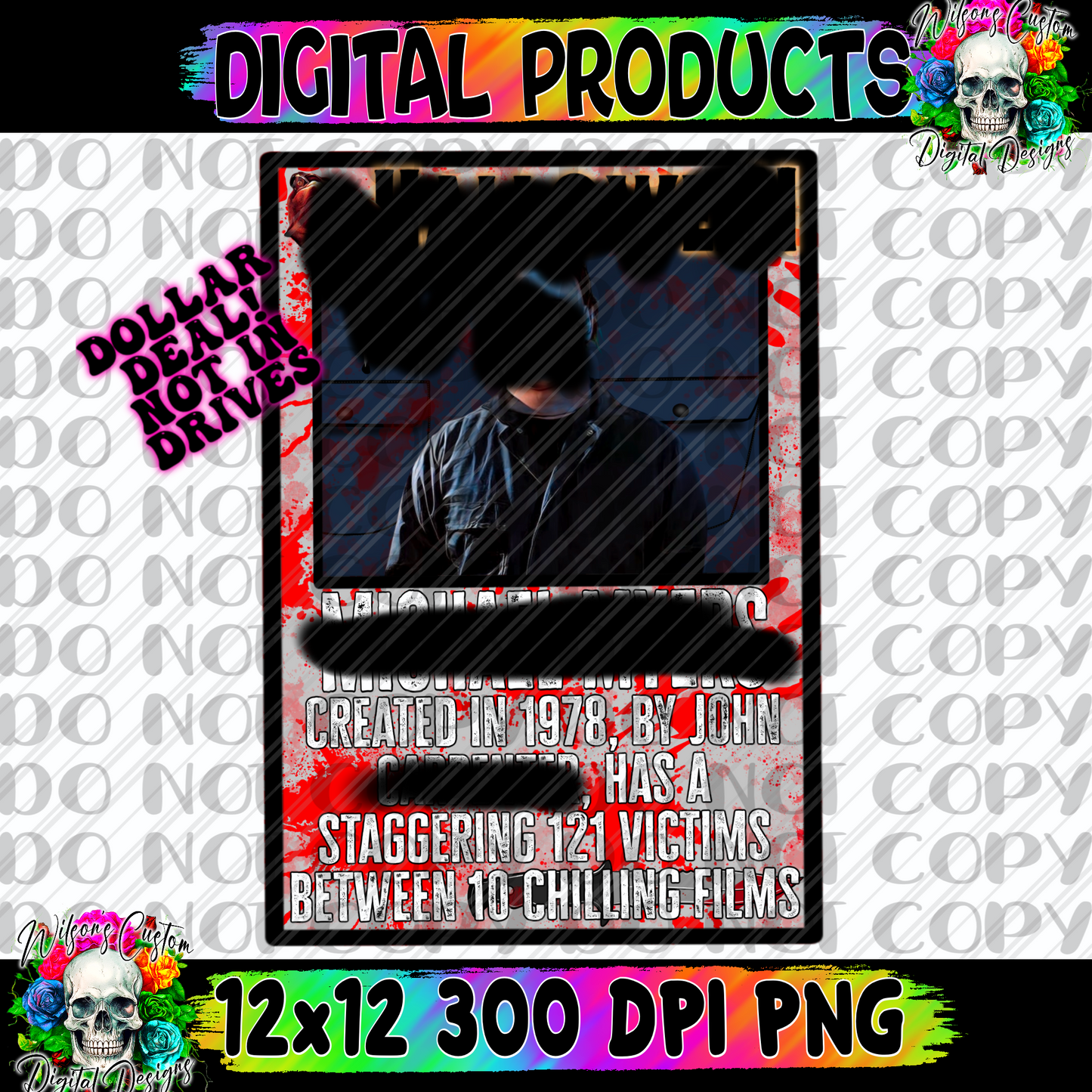 Michael trading card