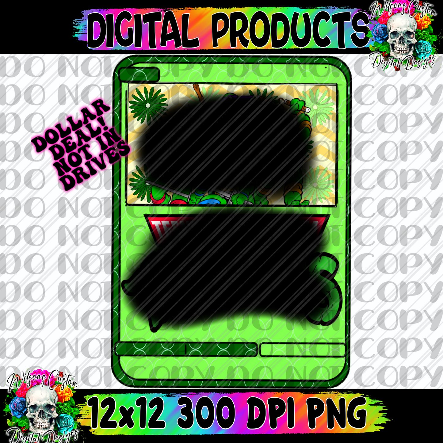 Turtles card