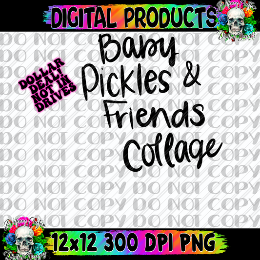 Pickles babies and friends collage